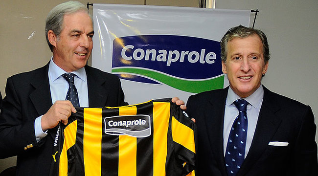 imagen de Conaprole junto a Peñarol