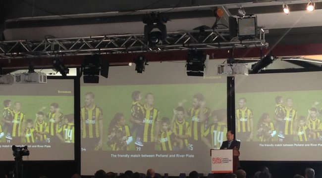 imagen de Peñarol en el Euro Latam Summit de Marketing deportivo.