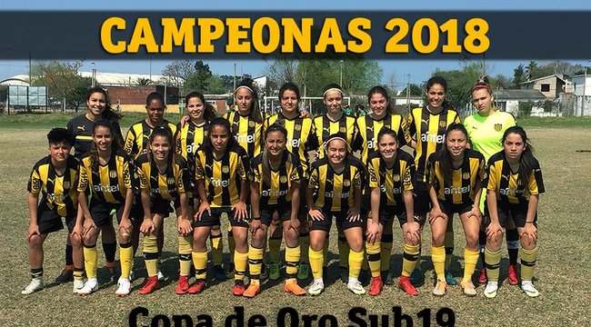 imagen de #FútbolFemenino | ¡Peñarol Campeón de la Copa de Oro Sub 19!