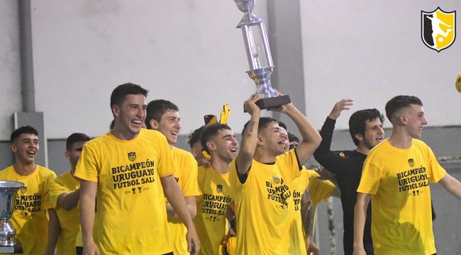 imagen de ¡Peñarol Bicampeón Uruguayo de Fútbol Sala!