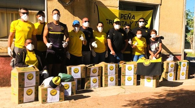 imagen de Las Peñas trabajan para luchar contra el coronavirus