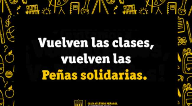 imagen de ¡Vuelta a clases con Peñarol!
