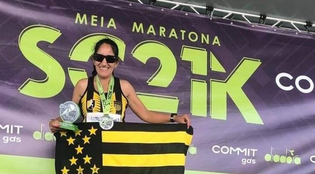imagen de Peñarol, medalla de plata en la media maratón de Santa Catarina