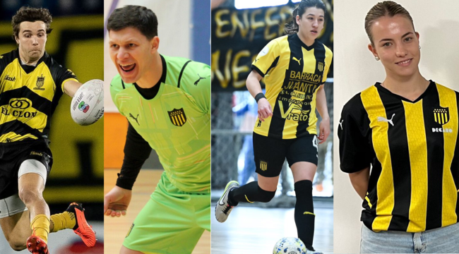 imagen de Cuatro deportistas de Peñarol conquistaron los Premios Charrúa