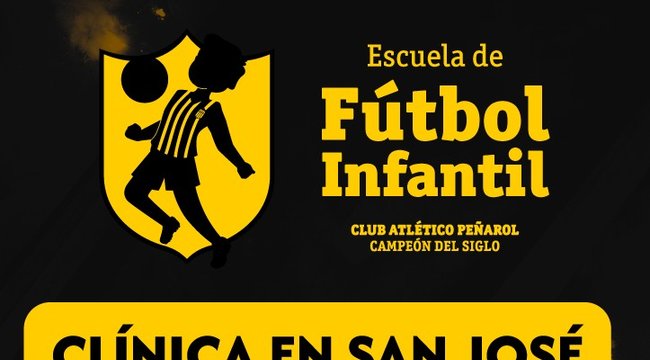 imagen de ¡La Escuelita de Fútbol Infantil de Peñarol llega a San José de Mayo!