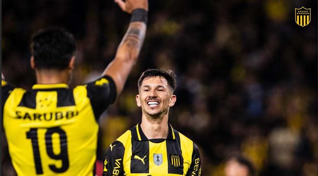 imagen de Peñarol le ganó 3 a 0 a Wanderers y sigue liderando el Clausura