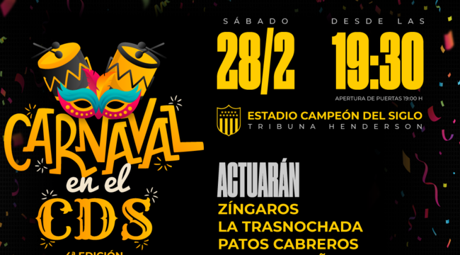 imagen de ¡Vuelve el carnaval al Campeón del Siglo!