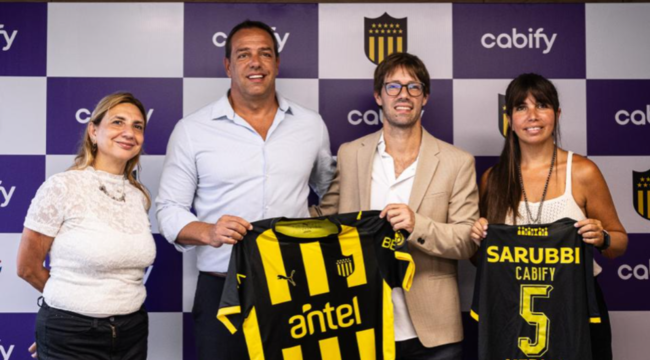 imagen de Cabify es el nuevo sponsor oficial de Peñarol