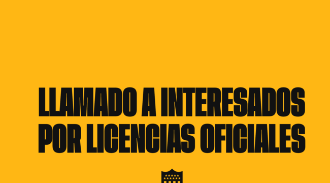 imagen de Llamado a interesados por licencias oficiales