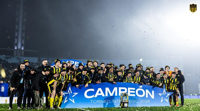 imagen de ¡Peñarol campeón del Torneo Intermedio!