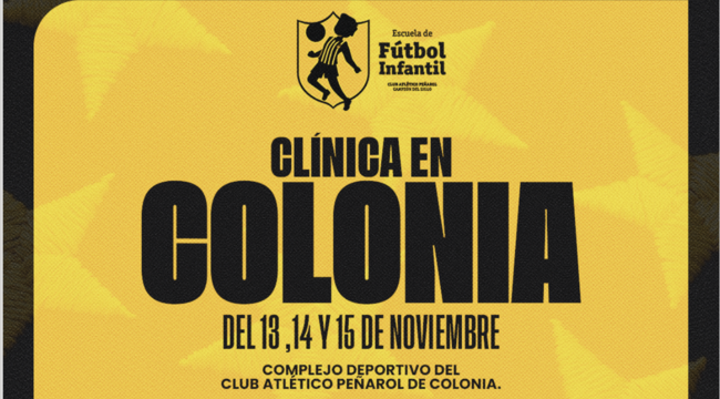 imagen de ¡La Escuelita de Fútbol Infantil de Peñarol llega a Colonia!